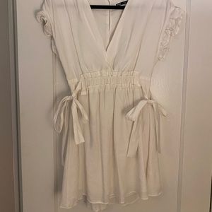 Zara white dress